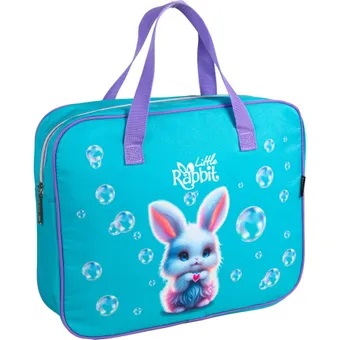 Фото Папка для тетрадей А4 на молнии с ручками deVENTE Little Rabbit 8057664 от производителя, с доставкой по Хабаровску