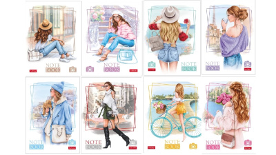 Фото Блокнот А6 48л клетка на скобе Мир твоими глазами 8 дизайнов 48Б6В1 от производителя, с доставкой по Хабаровску