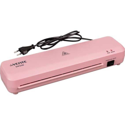 Фото Ламинатор deVENTE DV230 ( А4, 125мкн, 31см-мин.) розовый 4201305 от производителя, с доставкой по Хабаровску