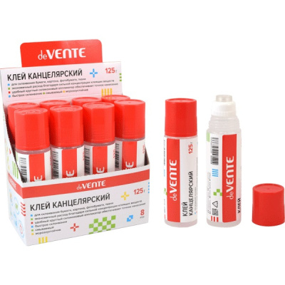 Фото Клей силикатный 125г deVENTE с силиконовым аппликатором 4040102  от производителя, с доставкой по Хабаровску