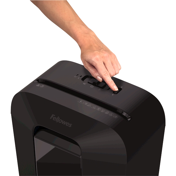 Фото Шредер Fellowes Powershred LX70, DIN P-4, 4х40мм, 11 лст., 18 лтр., уничт.: скрепки,скобы,карты, шт от производителя, с доставкой по Хабаровску