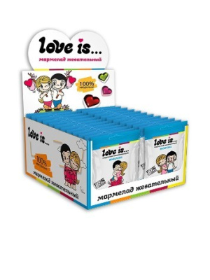 Жевательный мармелад Love is ЖуйМиксик Жвачка 70849