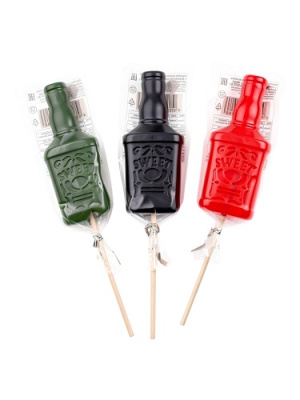 Карамель леденцовая на палочке Бутылочка 30г 10009258