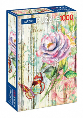 Фото Пазл 1000эл А2 Винтажные цветы 1000ПЗ2_12530 от производителя, с доставкой по Хабаровску