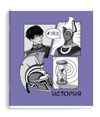 Фото Тетрадь 48л А5 клетка АНИМЕ История 63422/50 от производителя, с доставкой по Хабаровску