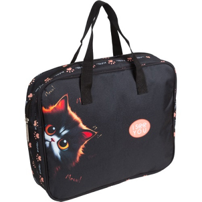 Фото Папка для тетрадей А4 на молнии с ручками deVENTE I See You 8056512 от производителя, с доставкой по Хабаровску