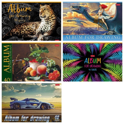 Фото Альбом для рисования А4 40л Ассотри Выпуск 3 40А4В_29469 от производителя, с доставкой по Хабаровску