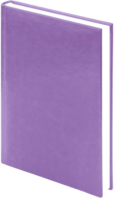 Фото Ежедневник недатированный Lamark Sirius A5 лаванда, 256 стр., искусственная кожа, ляссе, белый блок от производителя, с доставкой по Хабаровску