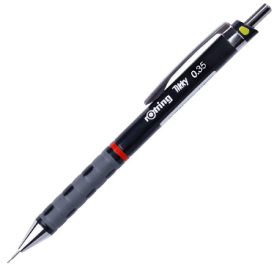 Фото Карандаш мех 0,35мм НВ с ластиком Rotring Tikky 1904694 от производителя, с доставкой по Хабаровску