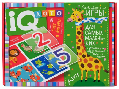 Фото Лото для малышей Счет и фигуры Подбери число 27391 от производителя, с доставкой по Хабаровску