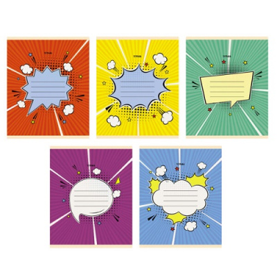 Фото Тетрадь 18л линейка Комиксы ТЛЛ187499 от производителя, с доставкой по Хабаровску