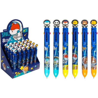 Фото Ручка шар мех 0,7 (8цв) deVENTE Space Team ассорти 5071400 от производителя, с доставкой по Хабаровску