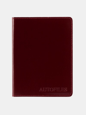 Фото Бумажник водителя кожа Carbo бордовый ОВД-201-1131 от производителя, с доставкой по Хабаровску