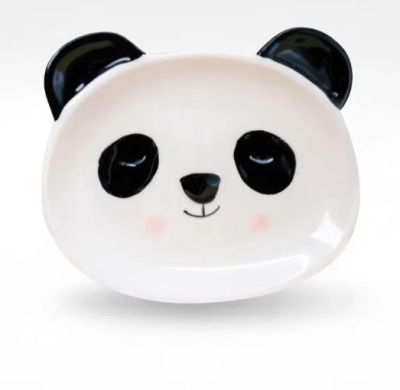 Тарелка керамическая Panda plate 13,5х16см FC191323