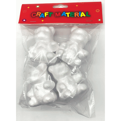 Фото Набор из пенополистирола deVENTE Медвежата 70x53x48мм 4шт 8003101  от производителя, с доставкой по Хабаровску