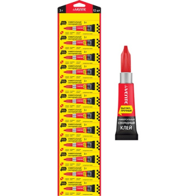 Фото Клей 3гр deVENTE Super Strong Glue секундный 4180301 от производителя, с доставкой по Хабаровску