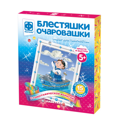 Фото Аппликация Блестяшки очаровашки Капитан 257226 от производителя, с доставкой по Хабаровску
