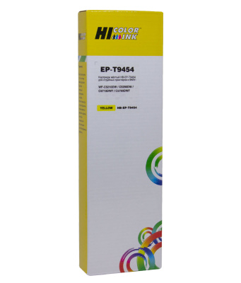 Картридж Hi-Black (EPT9454) для Epson WF-WF-C5290/С5790, Yellow