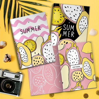 Фото Тетрадь 48л А5 евро в точку  LOREX DRAGON FRUIT LXTNBCL-DF от производителя, с доставкой по Хабаровску