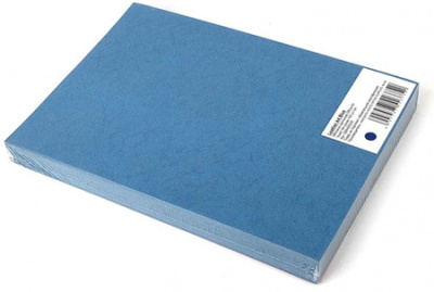 Фото Картон голубой кожа А4 100л 250/230 г/м2 4123506 от производителя, с доставкой по Хабаровску