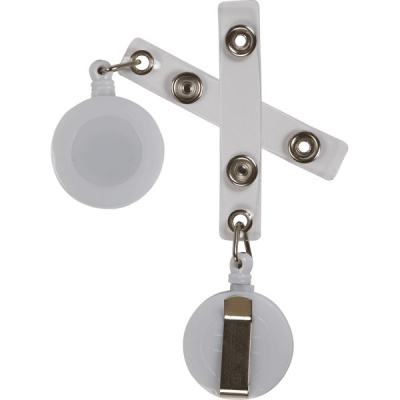 Фото Держатель-рулетка для бейджей deVENTE серый 4010703 от производителя, с доставкой по Хабаровску