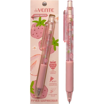 Фото Ручка шар мех 0,7 синяя с грипом deVENTE Aroma Fruit аромат клубники 5070615 от производителя, с доставкой по Хабаровску