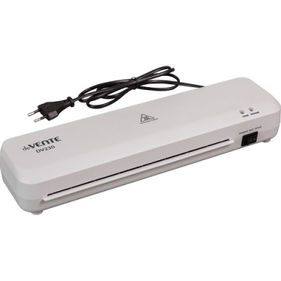 Фото Ламинатор deVENTE DV230 ( А4, 125мкн, 31см-мин.) белый 4201303 от производителя, с доставкой по Хабаровску