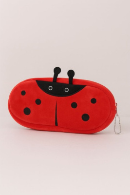 Фото Пенал плюшевый Ladybug red 80P-081 от производителя, с доставкой по Хабаровску