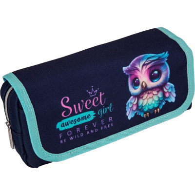 Фото Пенал deVENTE Happy Owl 20,5х9,5х7см прямоугольный 7020404 от производителя, с доставкой по Хабаровску