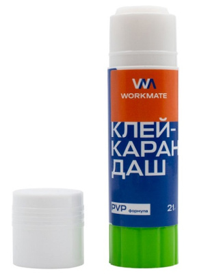 Фото Клей-карандаш 21г Workmate PVP 15-0652 от производителя, с доставкой по Хабаровску