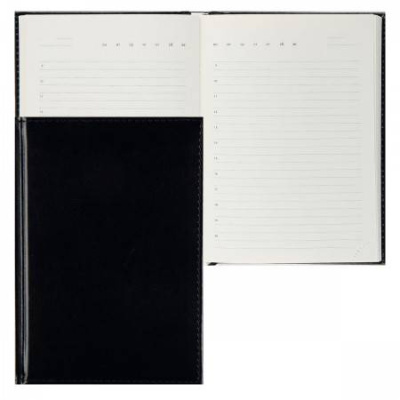 Фото Ежедневник В6 без дат Attomex Visa 320стр иск кожа черный 2035624 от производителя, с доставкой по Хабаровску