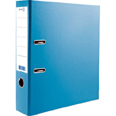 Фото Папка-регистратор 75мм PVC+PVC deVENTE голубая 3093801 от производителя, с доставкой по Хабаровску