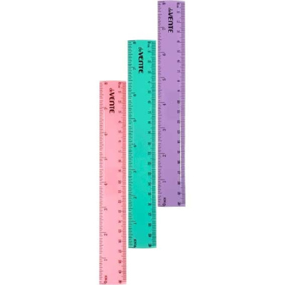 Фото Линейка 20см пластиковая deVENTE Pastel пастель ассорти 5091032 от производителя, с доставкой по Хабаровску