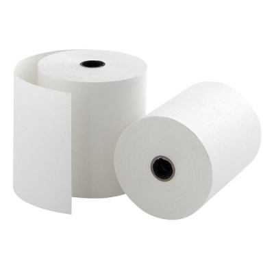 Фото Чековая лента 80х12х80мм (53м) термочувствительная 0161 от производителя, с доставкой по Хабаровску