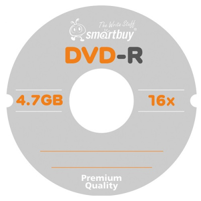 Фото Диск DVD-R Smart buy 4,7Gb 16х Cake Box (25шт) SBDV-R25 от производителя, с доставкой по Хабаровску