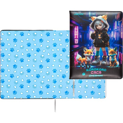 Фото Дневник школьный 1-11кл 48л А5 deVENTE Korokoro 2020538 от производителя, с доставкой по Хабаровску
