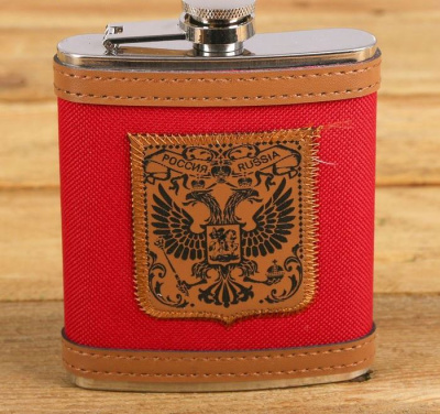 Фото Фляжка для настоящего мужчины 210мл ассорти от производителя, с доставкой по Хабаровску