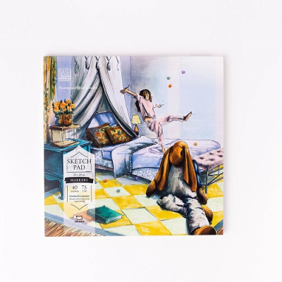 Фото Скетчбук 40л 200х200мм на склейке Малевичъ Sketch 401132 от производителя, с доставкой по Хабаровску