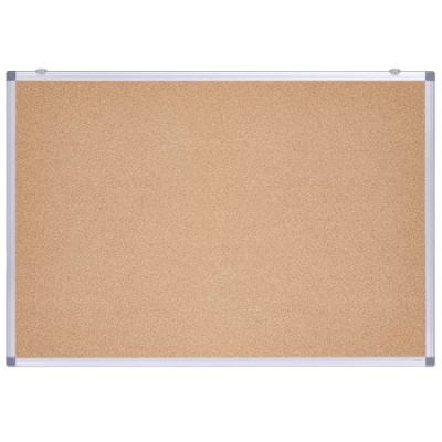 Фото Доска пробковая 60х90см Hatber алюминиевая рамка CB_089158 от производителя, с доставкой по Хабаровску