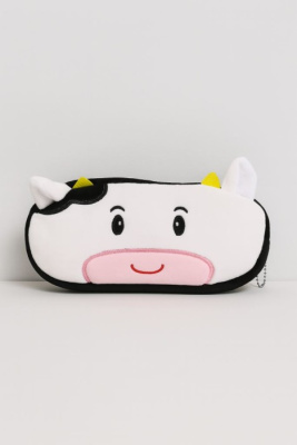 Фото Пенал плюшевый Smiling cow white 80P-075 от производителя, с доставкой по Хабаровску