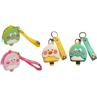 Фото Брелок-кошелек силиконовый deVENTE Cotton Candy 9020326 от производителя, с доставкой по Хабаровску