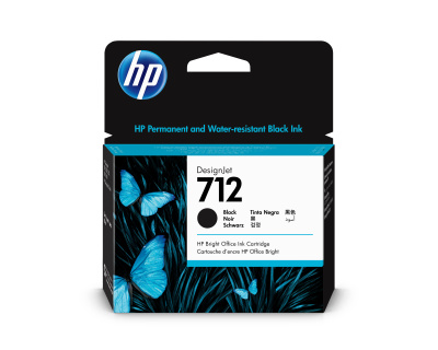 Картридж 712 для HP DJ T230/630, 80мл (O) чёрный 3ED71A
