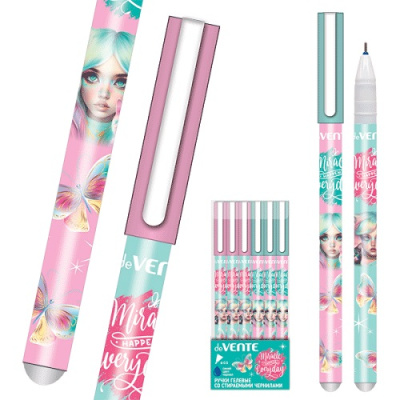 Фото Ручка гел 0,5 синяя игольчатый узел Пиши-стирай deVENTE Miracle 5051432 от производителя, с доставкой по Хабаровску