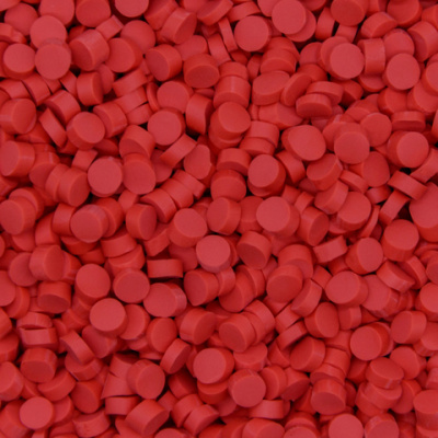 Фото Фимо Кружочки красные, 15гр 0,5см 02159 от производителя, с доставкой по Хабаровску