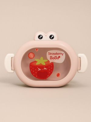 Ланчбокс Фрукты глазного яблока розовый 6387-02