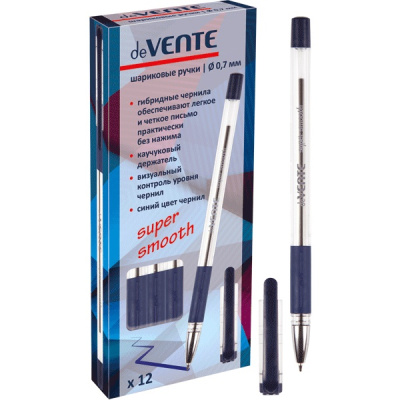 Фото Ручка шар 0,7 синяя с грипом deVENTE  Everly 5073334 от производителя, с доставкой по Хабаровску