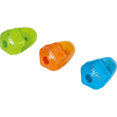 Фото Точилка пластиковая с контейнером 1отв deVENTE ассорти 4071603 от производителя, с доставкой по Хабаровску