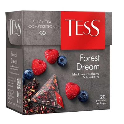 Чай черный 20п TESS Forest Dream пирамидки