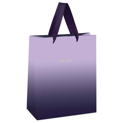 Фото Пакет подарочный 26x32x10см MESHU Duotone Purple gradient MS_45828 от производителя, с доставкой по Хабаровску