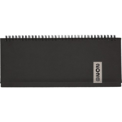 Фото Еженедельник-планинг 2026 deVENTE Vertical 128стр иск кожа спираль черный 2239603 от производителя, с доставкой по Хабаровску